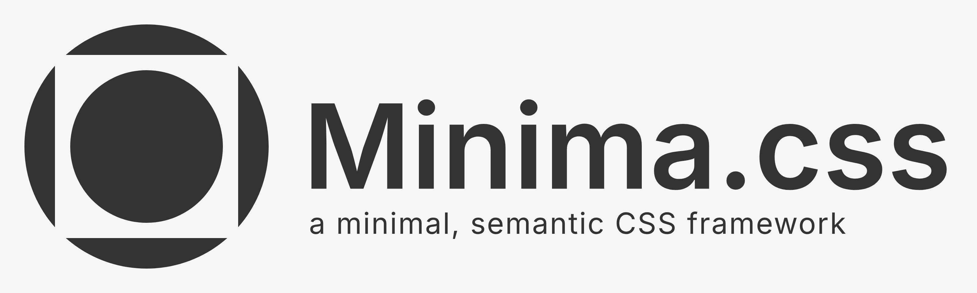 Minima.css banner